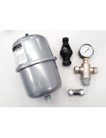 Unvented kit for undersink water heater